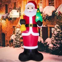 Comprar Hoojo 8 Ft Altura Navidad Inflables Papá Noel 38rvq