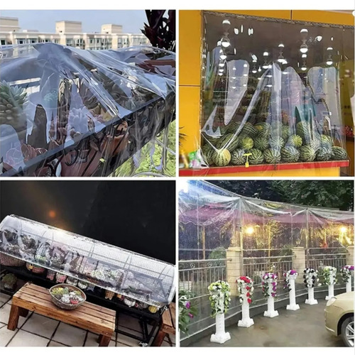 Cobertores Lona Transparente Espesamiento Impermeable 12m2