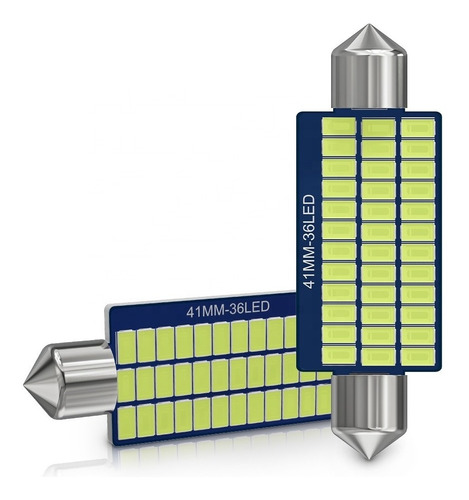 Bombillos Led 3014 Festoon Tipo Fusible Luz Interna Techo