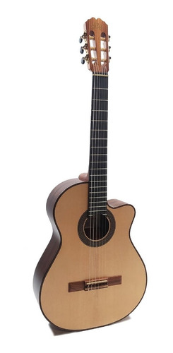Guitarra Clasica La Alpujarra 85k Con Corte Tapa Maciza