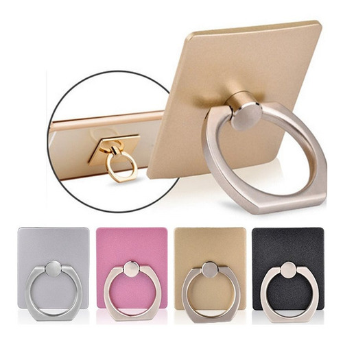 Imagen 2 de 5 de Anillo Telefono - Holder Tablet Celular Caida Anillo Dedo