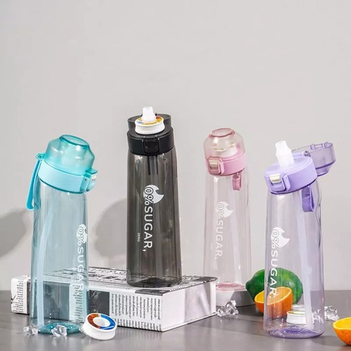 Botella Air Up Botella De Agua Con 5 Cápsulas De Sabores