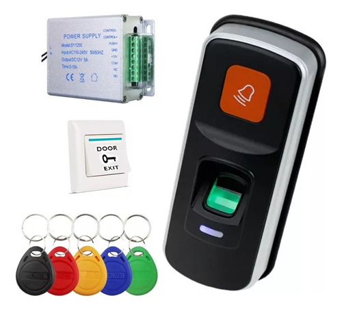 Kit Control De Acceso Biometrico Rfid 1000 Usuarios