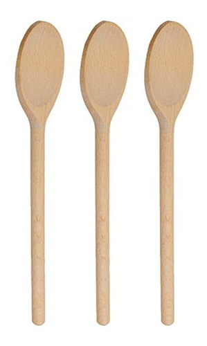 Cucharas Ovaladas De Madera De 12.0 in, Marca Pyle