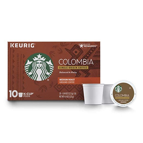 Copa Colombia Starbucks Café Tostado Medio Individual De Keu