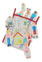 Comprar Familia Al Agua Juguetes Didacticos Goma Eva Con Bolsa Red 