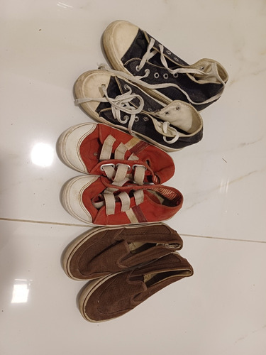 Lote De Zapatillas 28 Y 30 Niño 