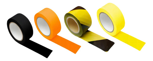 Fita Demarcação De Solo 48mm X 30m Adesiva Demarcar Áreas Co