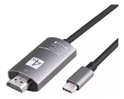 Cable HDMI a USB C 4K a 60Hz, cable adaptador HDMI a USB tipo C de