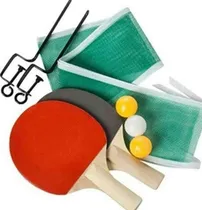 Comprar Set Tenis De Mesa (ping Pong) 2 Paletas + 3 Pelotas + Red