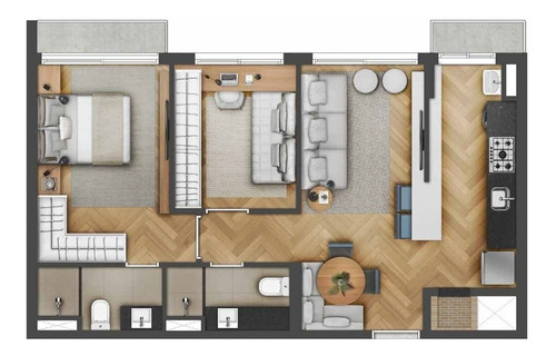 Imagem 25 de 28 de Apartamento À Venda No Bairro Cidade Baixa - Porto Alegre/rs - O-25240-41675