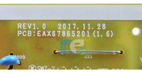 Placa Fonte Para Tv LG 55un7100psa 55uu661h