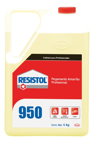 Resistol 950 Amarillo 4 Kg