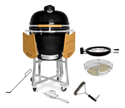 Kamado Clásico Grande 23 + Accesorios - Grillcorp