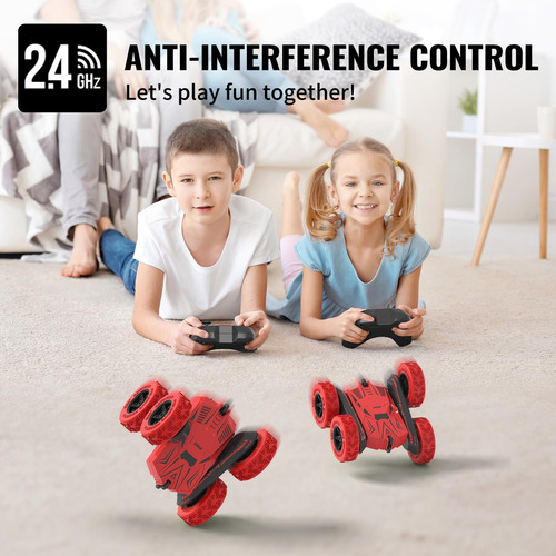 Sgile Rc Stunt Car Toy Gift, Coche De Control Remoto 4wd Con