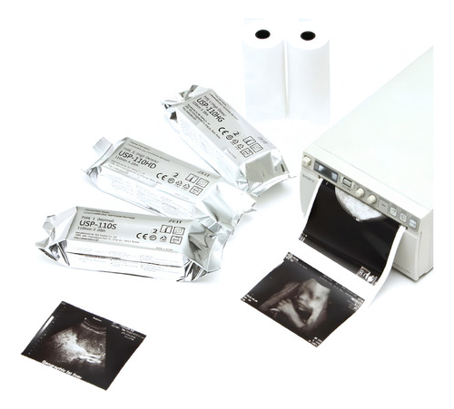 Papel Ecografico Termico Video Printer Upp 110s X Unidad