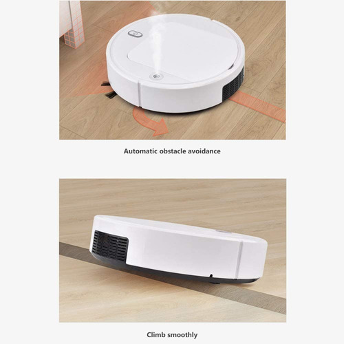 Imagen 7 de 7 de Robot Limpiador Blanco Vaporizador Remax Para Hogar Oficina