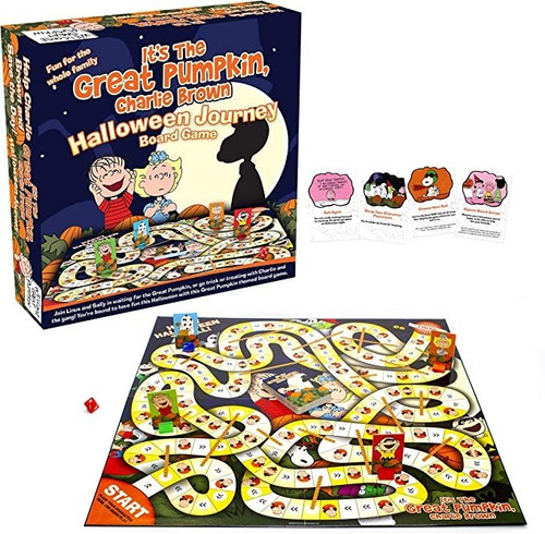 Aquarius Peanuts Great Pumpkin Board Game - Peanuts Themed