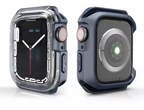 Carcasa Protector Para Apple Watch Armor Solo Borde 45mm