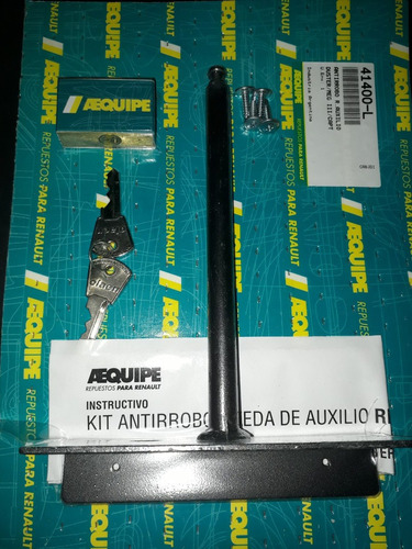 Antirrobo Rueda Auxilio Duster Kit