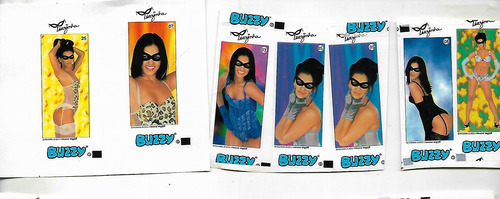 Tiazinha Chiclês Buzzy - Ano 1998 - Lote Com 20 Figurinhas. (Usado)