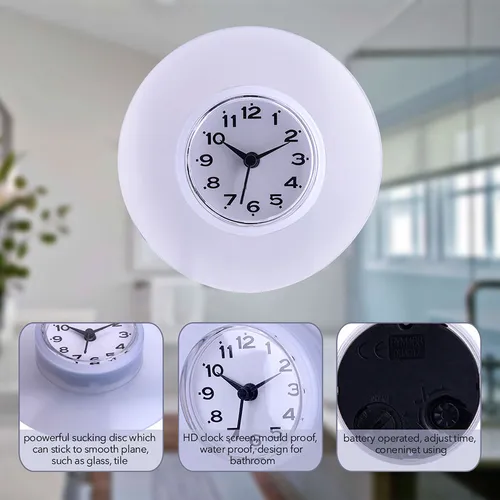 Reloj de pared para baño new arrivals