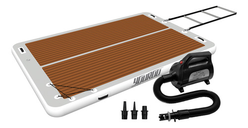 Plataforma Flutuante Inflável Youroo 3x 2x 20cm + Bomba Elet