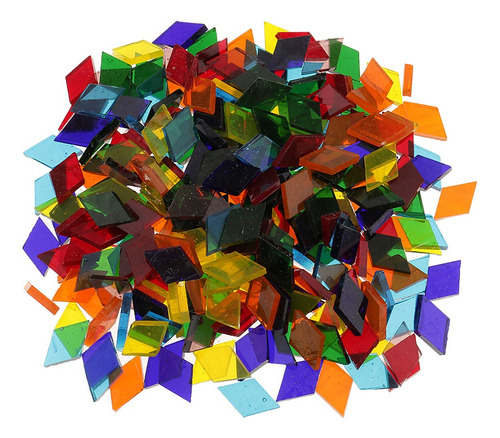 Colorful Mosaic Tiles As Described