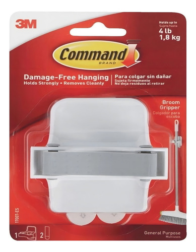 Command Gancho Para Escobillon 4 Libras