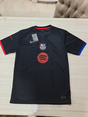 Camiseta De Lamine Yamal Negra L/xl
