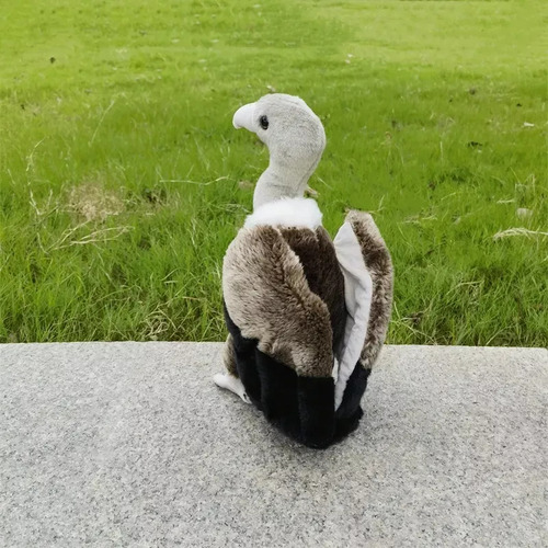 Abutre De Pelúcia De 35 Cm, Boneca Animal, Abutre-pássaro