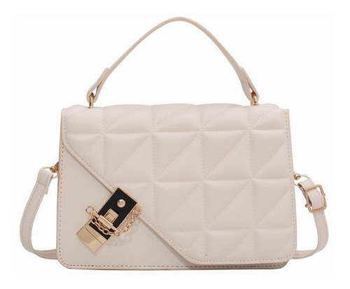 Bolso De Hombro Con Cadena Metálica De Moda Para Mujeres