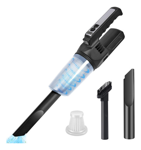 Aspiradora De Mano Inalámbrica Para Autos Con Luz Led, Succi