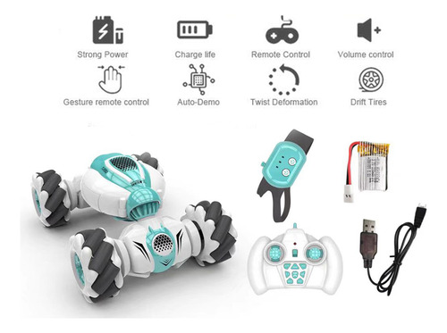 S-012 Rc Stunt Coche Control Relógio Remoto Gesto Sensor
