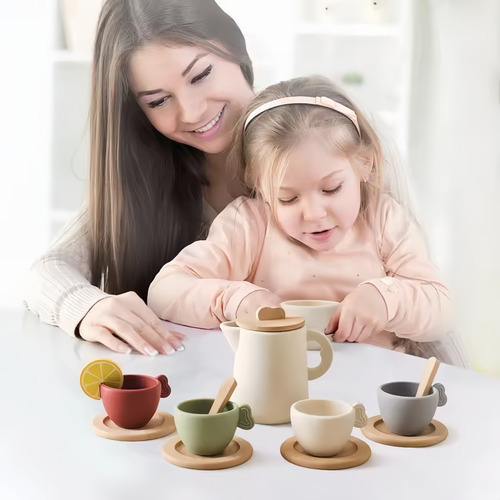 Set De Juguetes De Simulación Para Té De La Tarde, Regalo Pa
