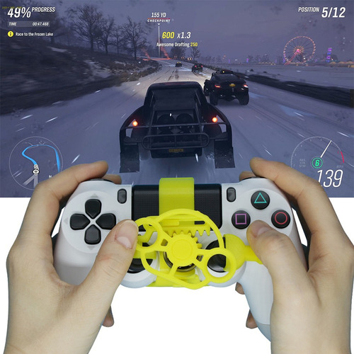 Mini Volant Mando Controller For Games De Carreras Ps