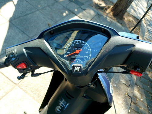 Imagen 5 de 15 de Motomel Blitz Plus Nueva 0km Led No Wave Crono Smash Crypton
