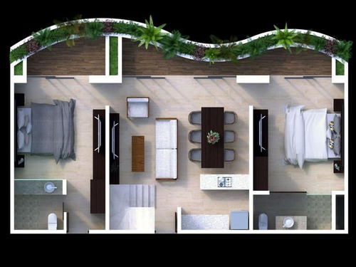 Imagen 19 de 20 de Departamento Anah Tulum Hunab Excelente Desarrollo Plusvalía