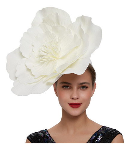 Diadema Con Lazo En Forma De Sombrero Para El Pelo,