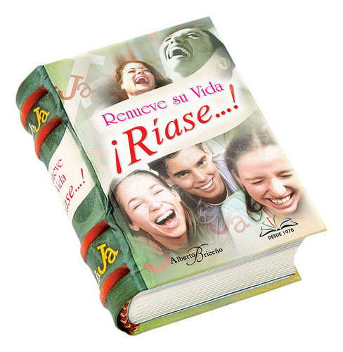 Renueve Su Vida Riase (libro Miniatura), De Aa.vv.. Editorial Los Libros Mas Pequeños Del Mundo En Español