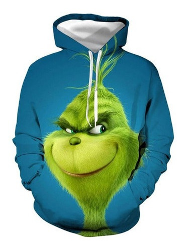 Nueva Green Grinch Película 3d Impreso Amante Sudaderas