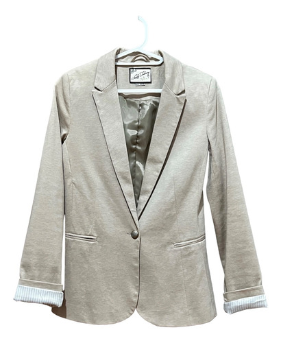 Blazer Beige Pull And Bear Mujer