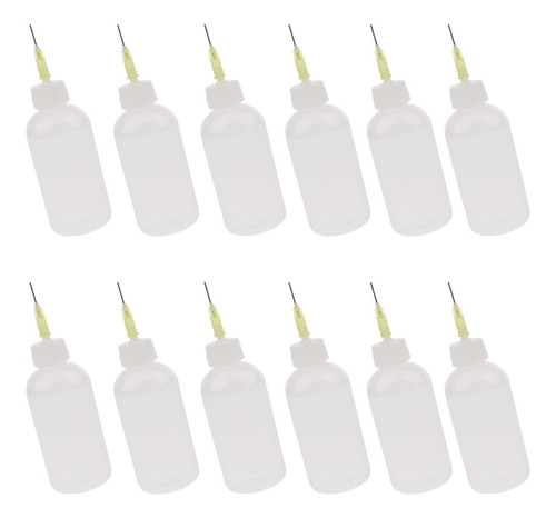 Imagen 1 de 9 de 14pcs 250ml Blanco Claro Plástico Pegamesuministros De