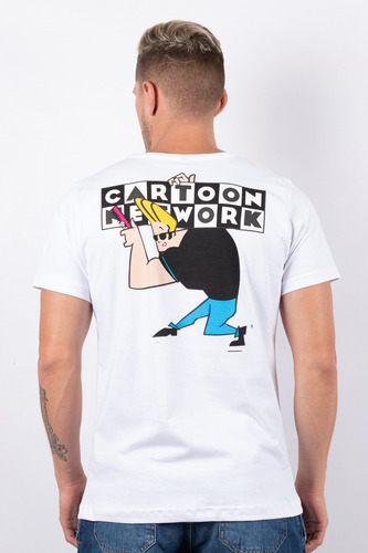 Remera Johnny Bravo Cartoon Network Moha Hombre Algodón