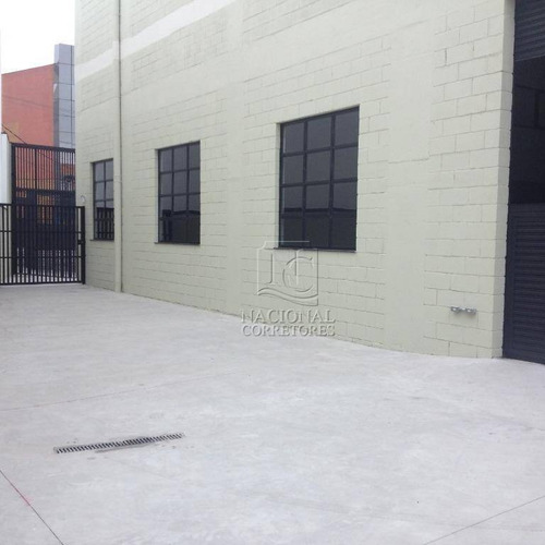 Galpão Para Alugar, 526 M² Por R$ 18.000/mês - Vila Valparaíso - Santo André/sp - Ga0662