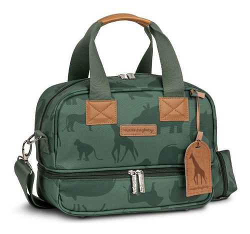 Frasqueira Maternidade Coleção Safari Verde Masterbag
