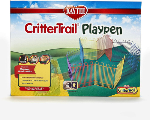 Kaytee Crittertrail Playpen Con Colchoneta Para Jerbos Masco
