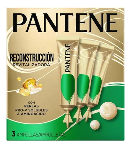 2 Pack Ampolletas Y Crema Cabello Procesado Y Dañado Pantene