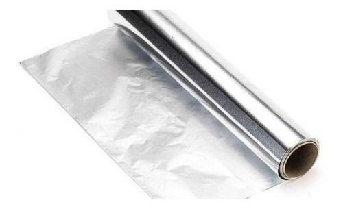 Papel De Aluminio Grueso 16 Micrones,  21 M Largo