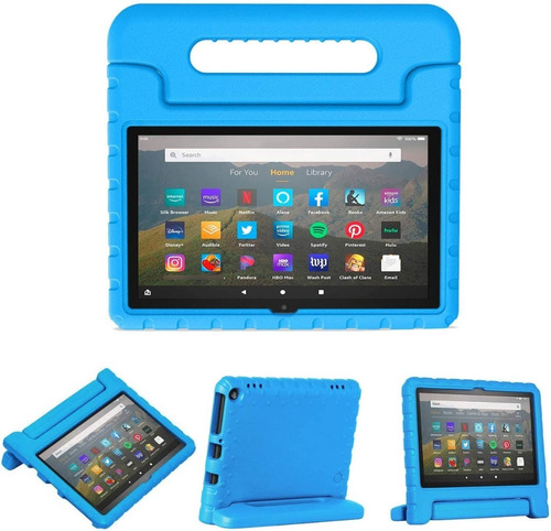 Funda Para Amazon Fire Hd8/hd8 Plus 2020 Agarradera Goma 